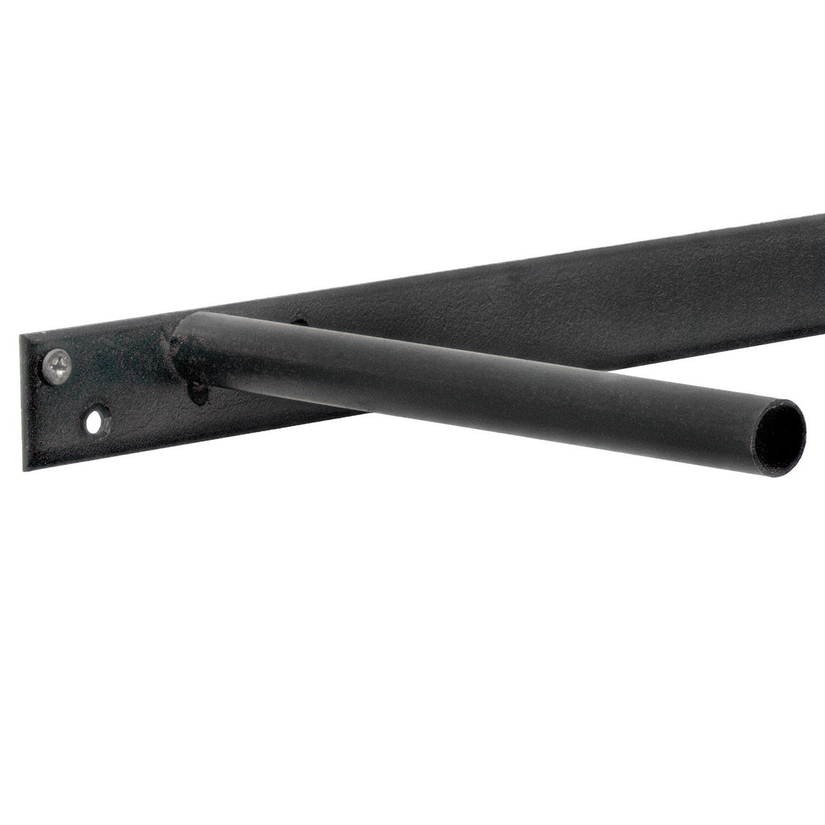 Wall mounting bracket/rod for shelf