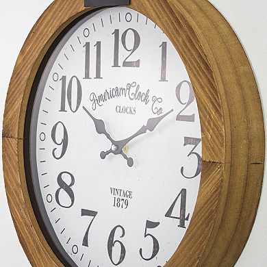 E2 Concepts American Clock Co Pocket Watch Clock