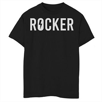 Boys 8-20 Rocker Simple Graphic Tee