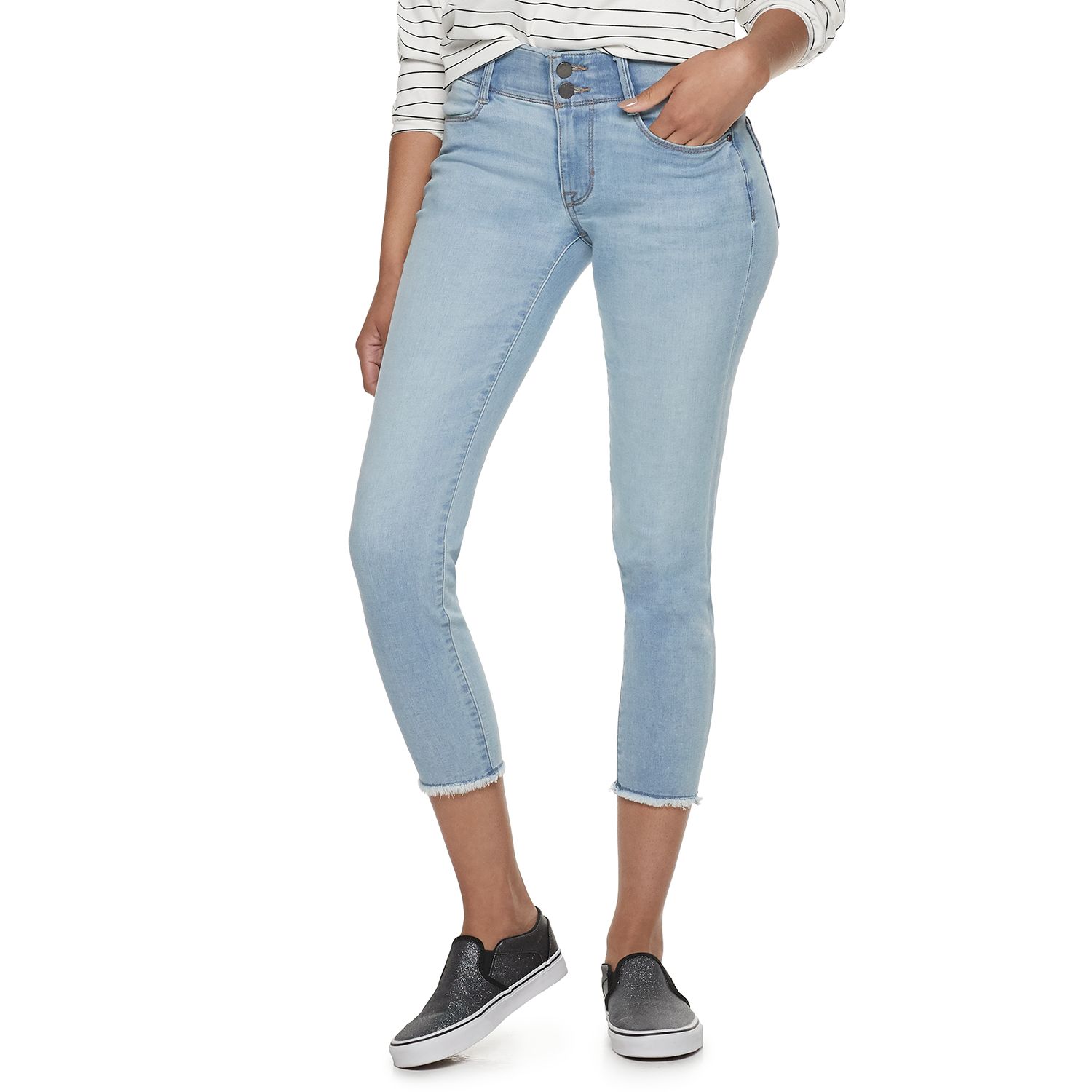 womens petite ankle jeans