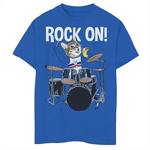 Boys 8 20 Space Cat Tacos Graphic Tee - epic drum kit roblox