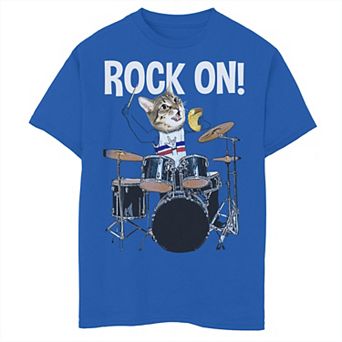 Boys 8-20 Rock On Taco Cat Graphic Tee