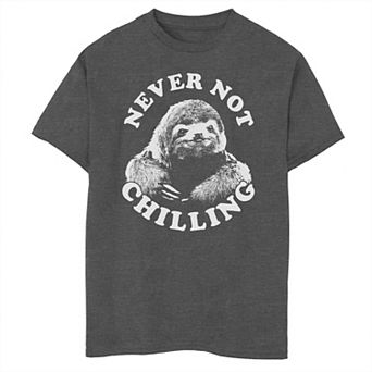 Boys 8-20 Lost Gods Never Not Chilling Graphic Tee