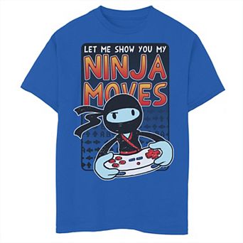 Boys 8-20 Show You My Ninja Moves Graphic Tee