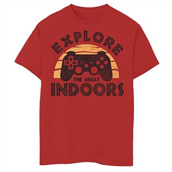 Boys 8-20 Explore The Great Indoors Graphic Tee