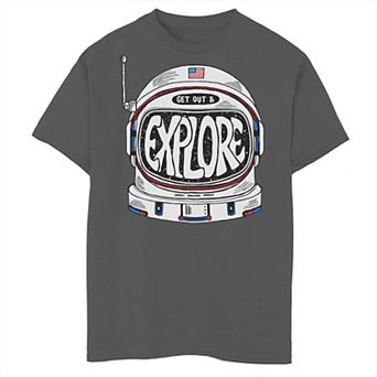 Boys 8-20 Explore Astronaut Graphic Tee