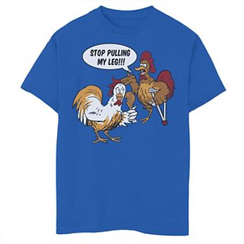 Boys 8-20 Chicken Pulling My Leg Graphic Tee