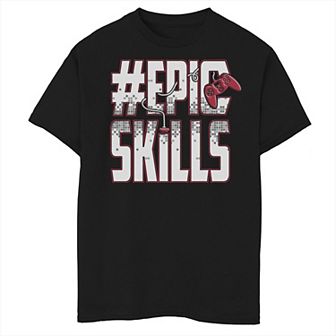 Boys 8-20 Gaming #Epic Skills Graphic Tee