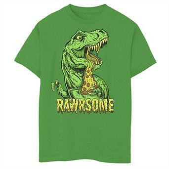 Boys 8-20 T-Rex Rawrsome Pizza Graphic Tee