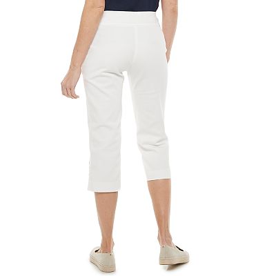 Women s Croft Barrow Effortless Stretch Capri Pants