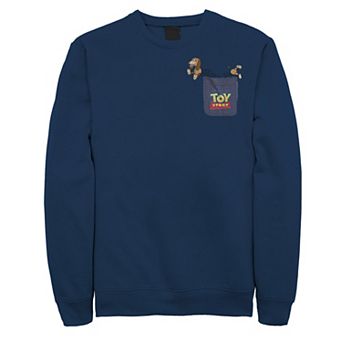 Disney / Pixar's Toy Story Slinky Dog Men's Pocket Graphic Sweatshirt