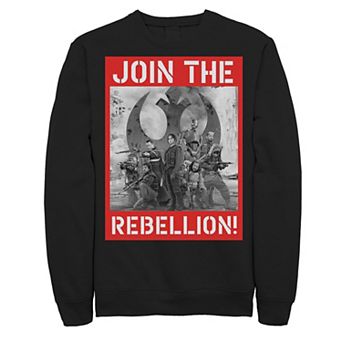 Men's Star Wars Rogue One Join the Rebellion Poster Pullover Hoodie