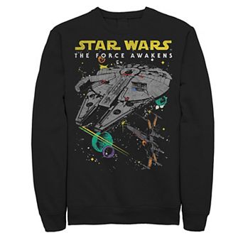 Men's Star Wars The Force Awakens Classic Ships Sweatshirt