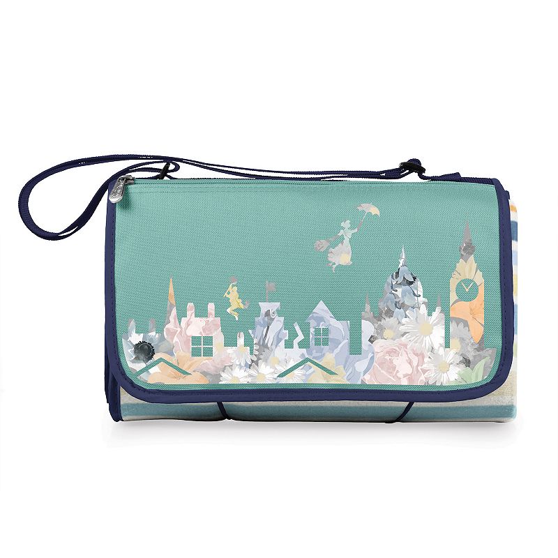 Disneys Mary Poppins Outdoor Picnic Blanket Tote by Picnic Time, Multicolo