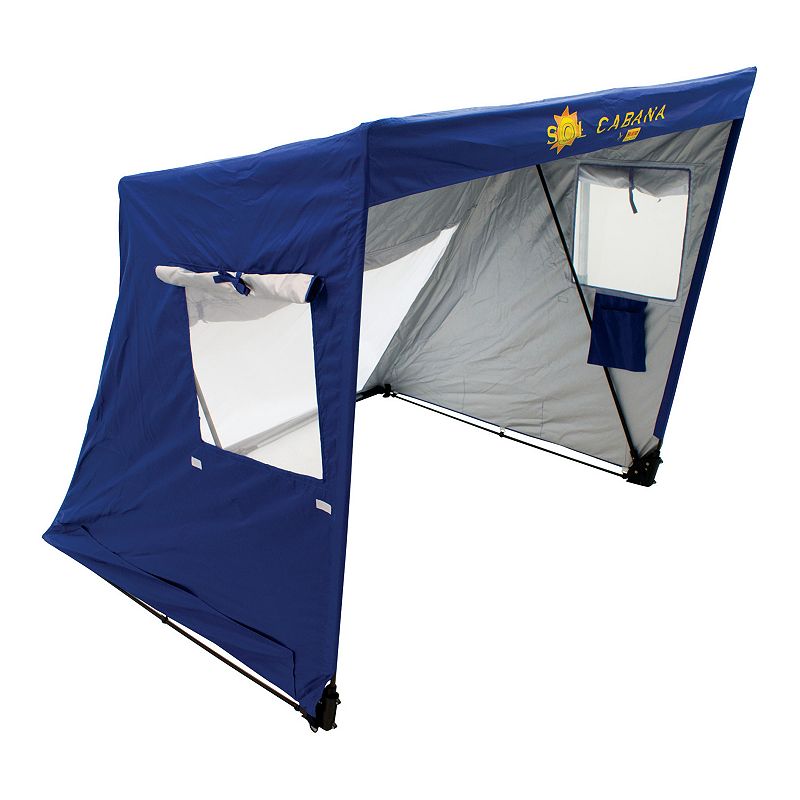 Shelter Logic Sol Cabana Beach Tent, Blue