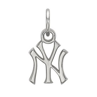 LogoArt 10k Gold New York Yankees Mini Pendant