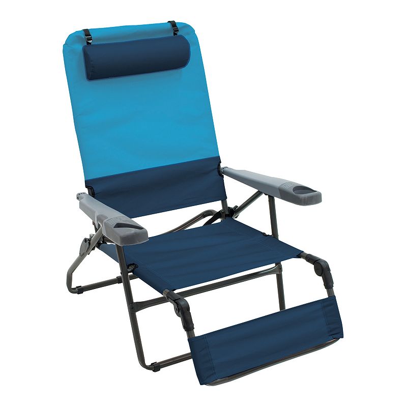 Shelter Logic Lounge 4-Position Lounge Chair, Multicolor