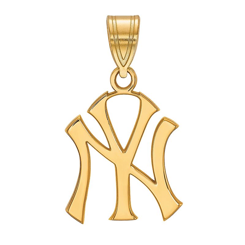 63917391 LogoArt 14K Gold New York Yankees Pendant, Womens, sku 63917391
