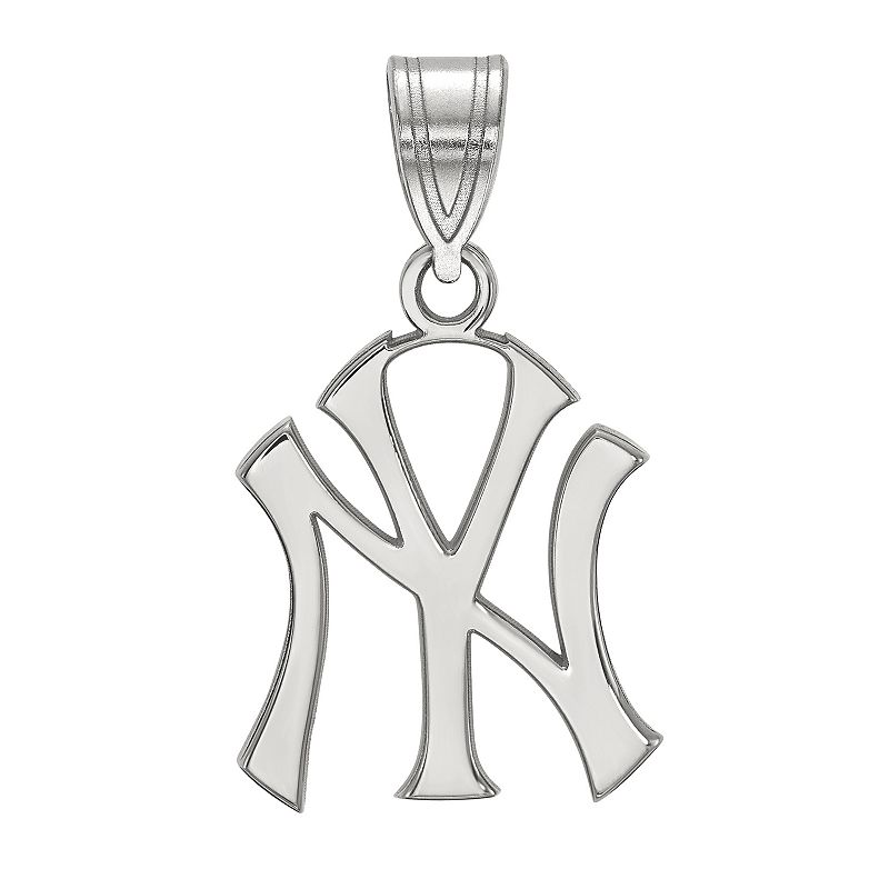 70128591 LogoArt Sterling Silver New York Yankees Pendant,  sku 70128591