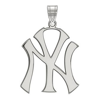 LogoArt 10k Gold New York Yankees Extra Large Pendant