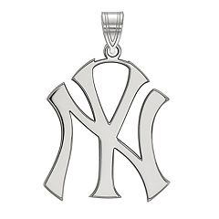 14K Yellow Gold MLB LogoArt St. Louis Cardinals S&L Large Pendant with Necklace