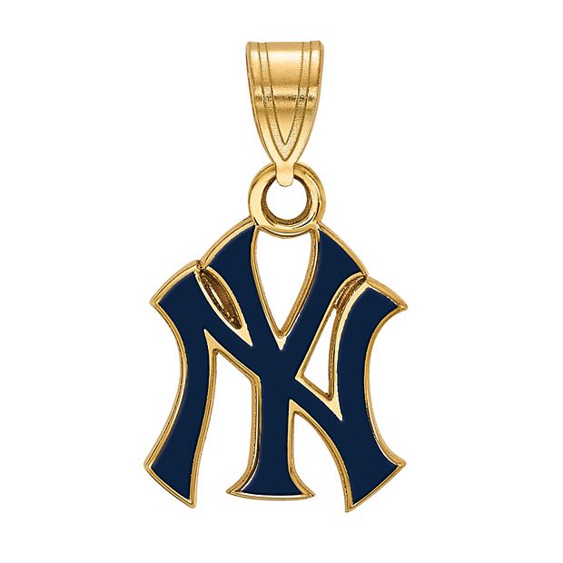 New York Yankees Pendant, 14K White - The GLD Shop