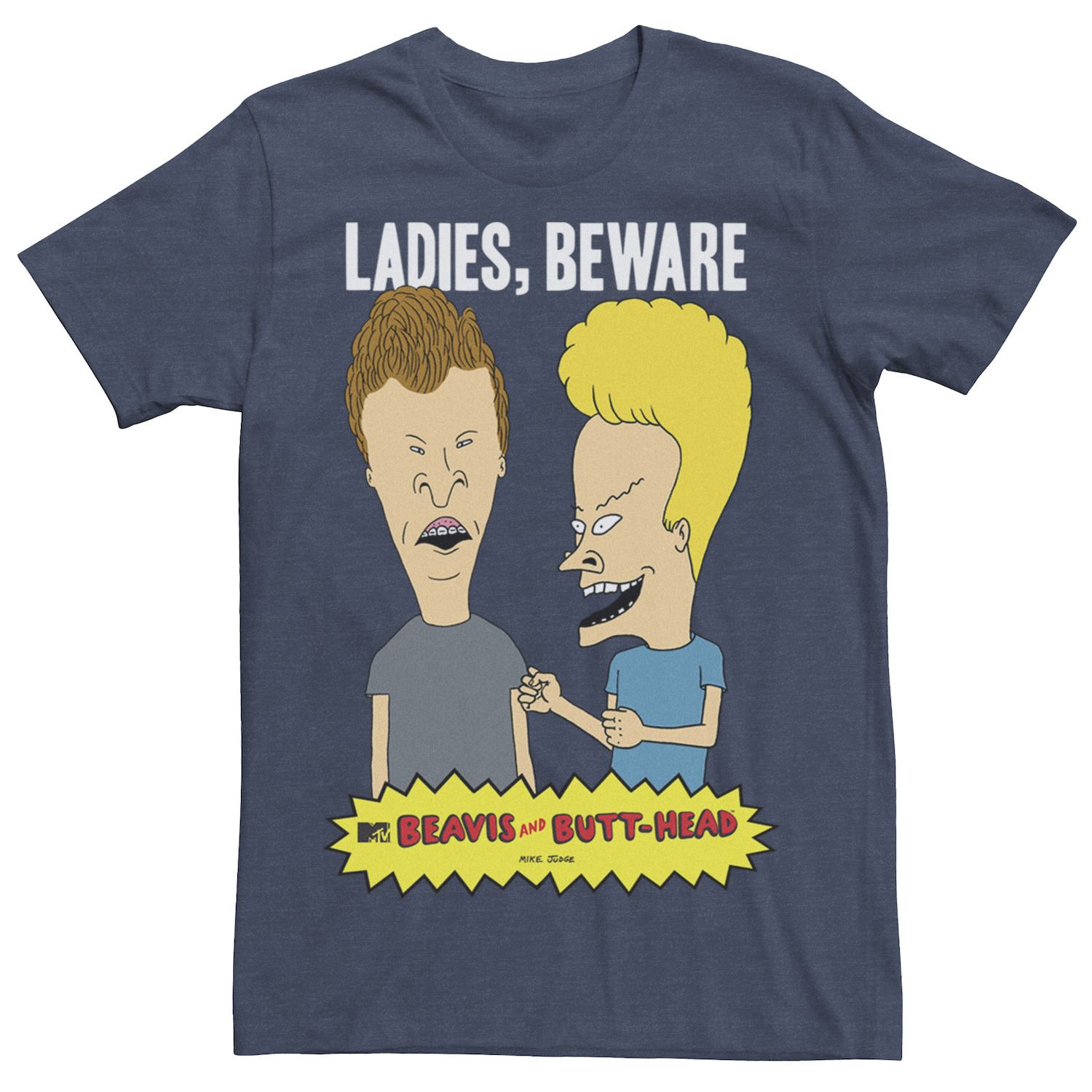 beavis and butthead shirt over head