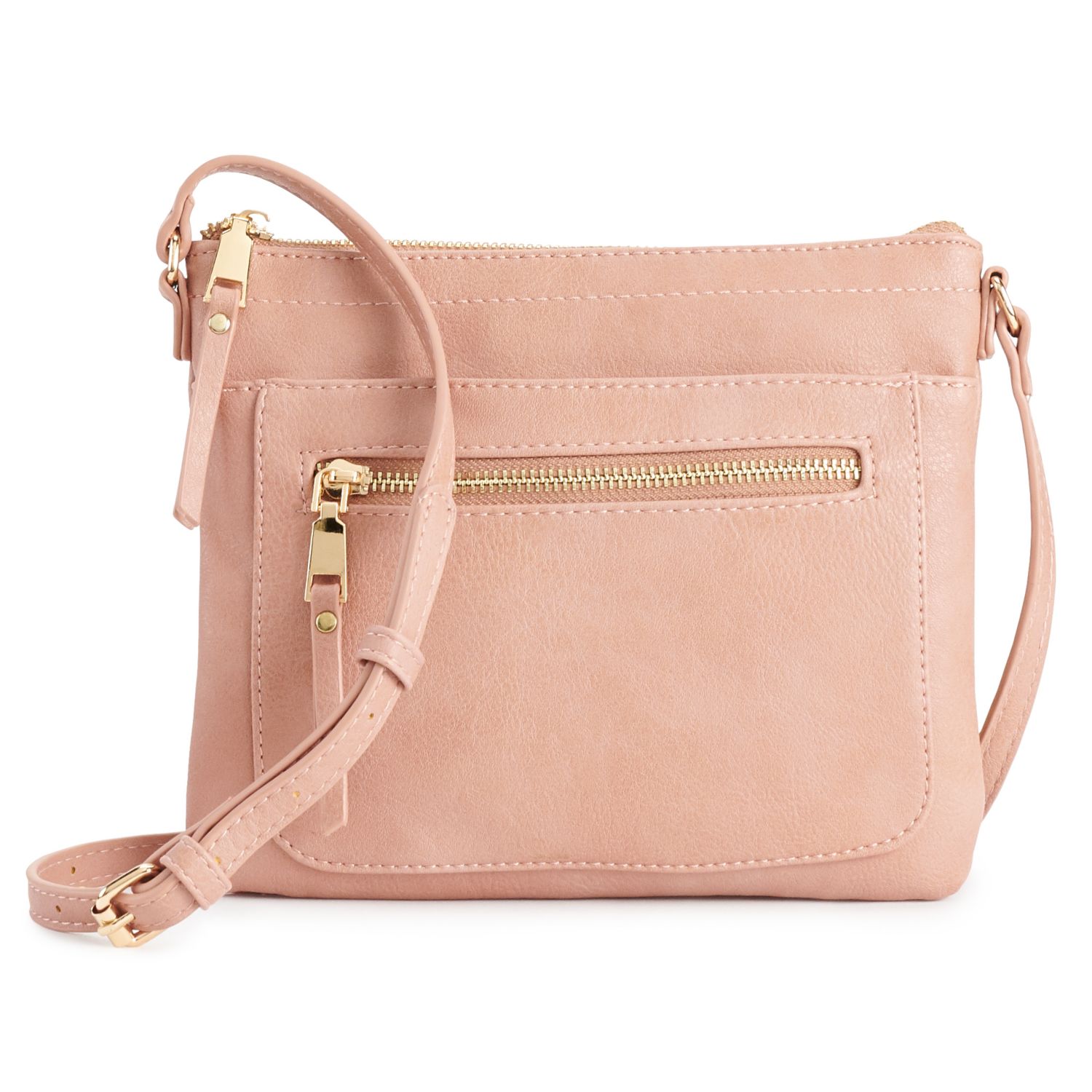 multi compartment crossbody bag