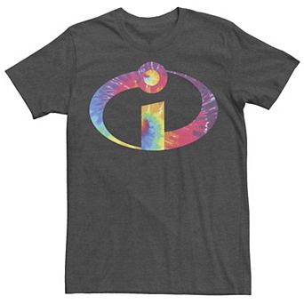 Disney / Pixar's The Incredibles Men's Tie Dye Logo Tee