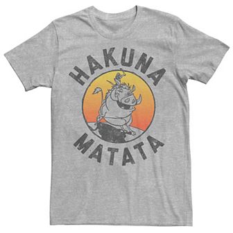 Disney's The Lion King Timon & Pumba Men's Hakuna Matata Lifestyle Tee