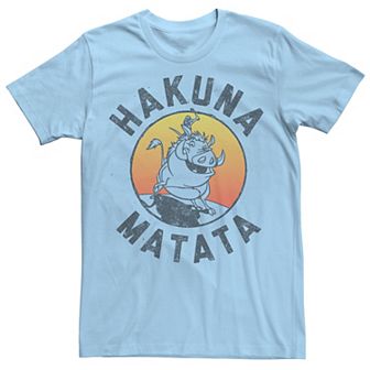 Disney's The Lion King Timon & Pumba Men's Hakuna Matata Lifestyle Tee