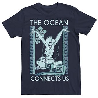 Disney's Moana Ocean Connect Us Men's Tee