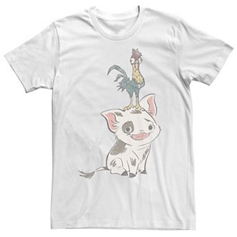 Disney's Moana Pua & Hei Hei Portrait Men's Tee