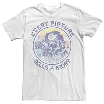 Disney's Moana Maui Men's Every Picture Tells Story Tee