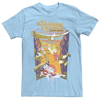 Men's Disney The Rescuers Down Under Movie Poster Tee