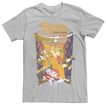 Men's Disney The Rescuers Down Under Movie Poster Tee