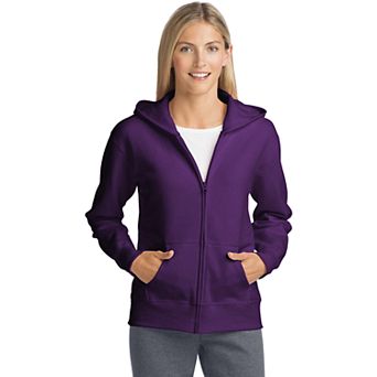 Women's Hanes® EcoSmart Full-Zip Hoodie Sweatshirt