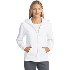 White 2024 zipper hoodie