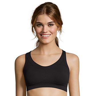 Hanes® Solid Core Racerback Sports Bra O9003