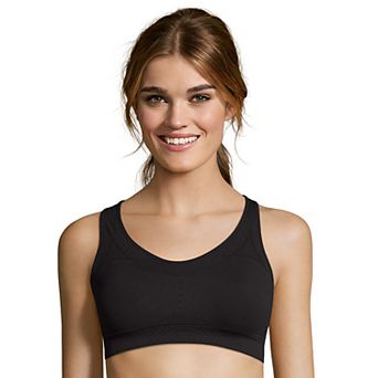 Hanes® Solid Core Racerback Sports Bra O9003