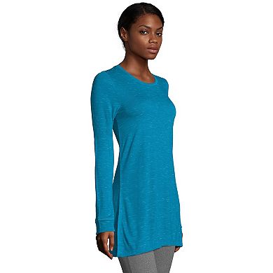 Women's Hanes Spacedye Vented Tunic