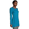 Hanes Women's Lightweight Spacedye Vented Tunic - Long Length Top For Leggings, Tag-Free, Multiple Colors