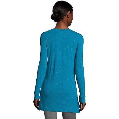 Women's Hanes Spacedye Vented Tunic