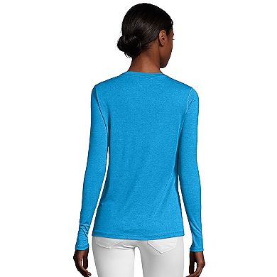 Women's Hanes® Cool Dri Long-Sleeve Performance Tee