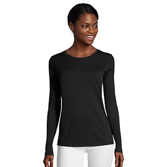 Women's Hanes® Cool Dri Long-Sleeve Performance Tee