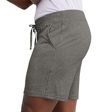 Women's Hanes Jersey Drawstring Shorts