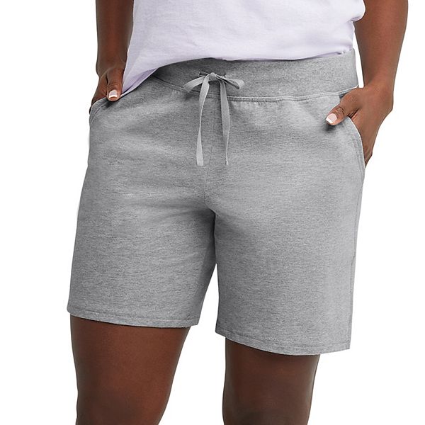 Hanes Men's Athletic Shorts, Favorite Cotton Jersey Shorts, Pull