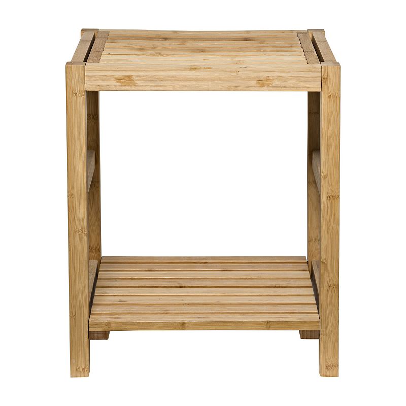 49158339 Honey-Can-Do Bamboo Spa Storage Bench, Natural sku 49158339