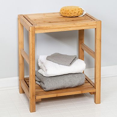 Honey-Can-Do Bamboo Spa Storage Bench