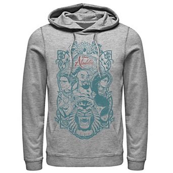 Disney's Aladdin Live Action Group Character Men's Hoodie